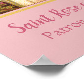 Rose Lima durch Nacht (M 024) Poster (Ecke)