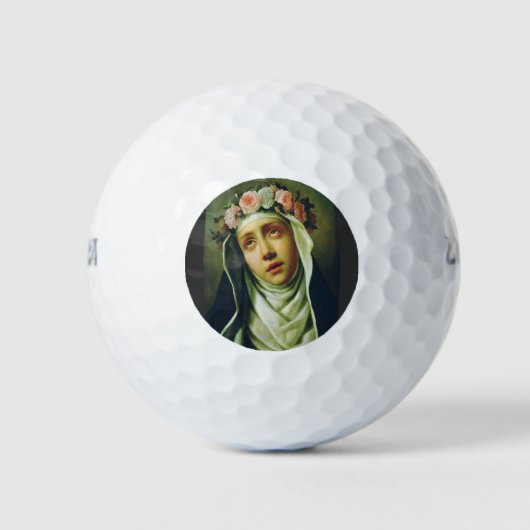 Rose Lima von Francesco de Mura Golfball (Vorderseite)