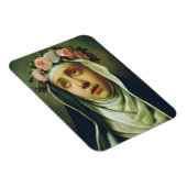 Rose Lima von Francesco de Mura Magnet (Rechte Seite)