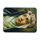 Rose Lima von Francesco de Mura Magnet (Horizontal)