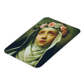 Rose Lima von Francesco de Mura Magnet (Linke Seite)