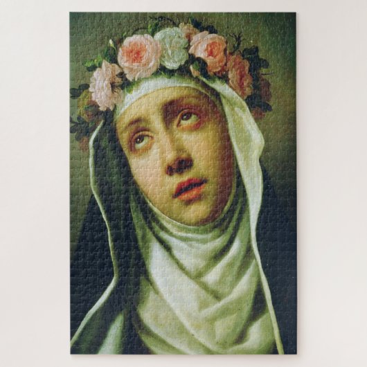 Rose Lima von Francesco de Mura Puzzle (Vertikal)