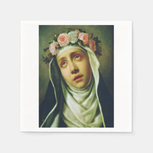 Rose Lima von Francesco de Mura Serviette