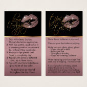 Rose Lips - Anwenden und Tipps (Vorne & Hinten)