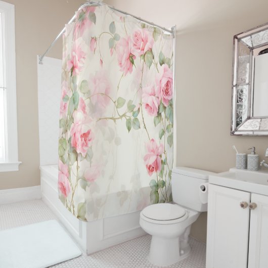 Rose Locarno Duschvorhang (Beispiel)