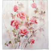 Rose Locarno Duschvorhang (Vorderseite)