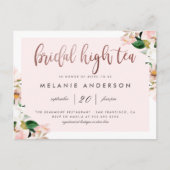 Rose Locarno Einladungspostkarte (Vorderseite)