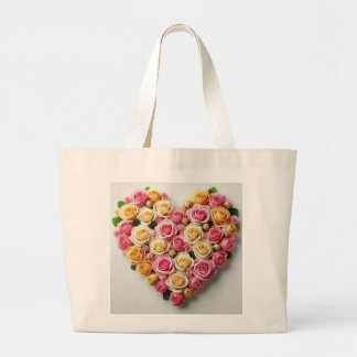 Rose Love Brautparty-Tasche Jumbo Stoffbeutel