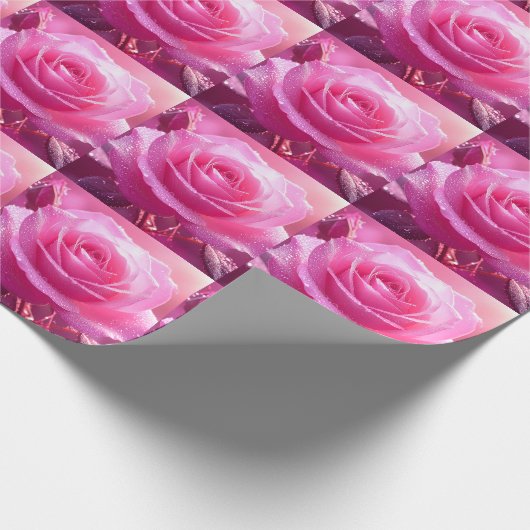 ROSE LOVE GESCHENKPAPIER (Ecke)
