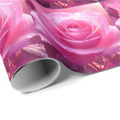 ROSE LOVE GESCHENKPAPIER (Rolleneckpunkt)