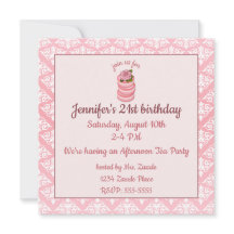 Rose Macarons Geburtstag