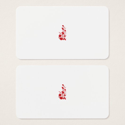 Rose Madder, Blumendesign von Thunderbird (Vorne & Hinten)