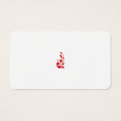 Rose Madder, Blumendesign von Thunderbird (Rückseite)