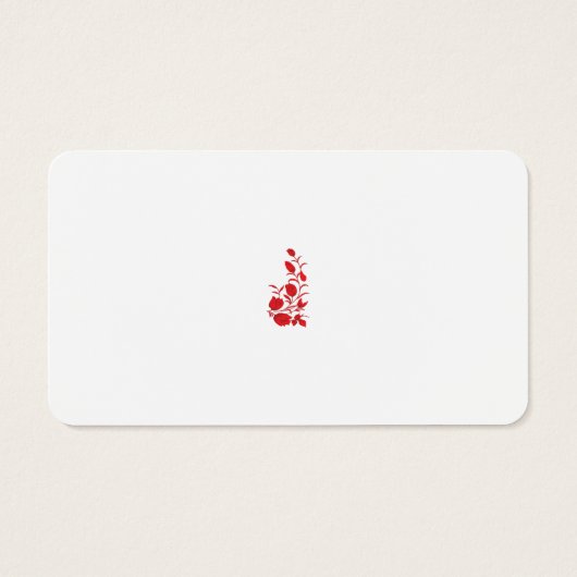 Rose Madder, Blumendesign von Thunderbird (Rückseite)