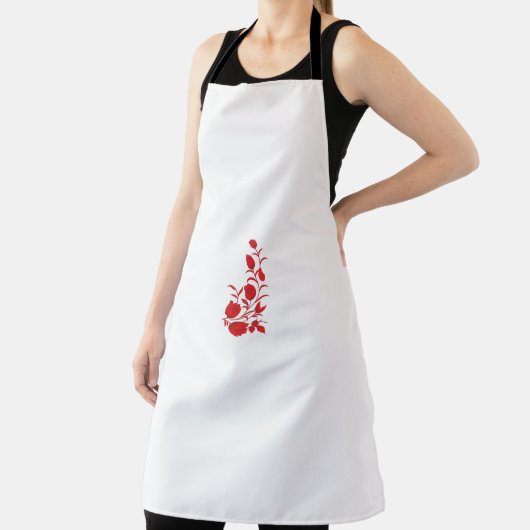 Rose Madder, Blumendesign von Thunderbird Schürze (InSitu)