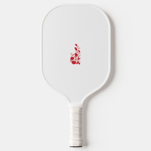 Rose Madder, Thunderbird floral design Pickleball Schläger (Vorderseite)