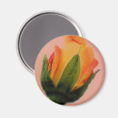 Rose Magnet (Vorderseite/Rückseite)