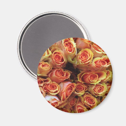ROSE MAGNET (Vorderseite/Rückseite)