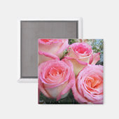 Rose Magnet (Vorderseite/Rückseite)
