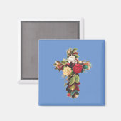 Rose Magnet (Vorderseite/Rückseite)