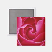 Rose Magnet (Vorderseite/Rückseite)
