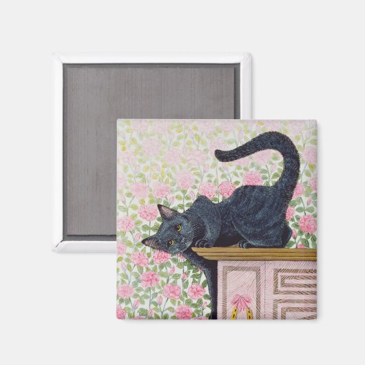 Rose Magnet (Vorderseite/Rückseite)