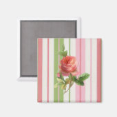 Rose Magnet (Vorderseite/Rückseite)