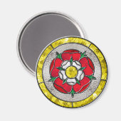 Rose Magnet (Vorderseite/Rückseite)