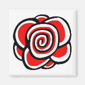 Rose Magnet (Vorne)