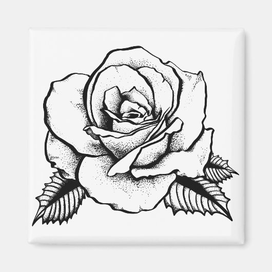 Rose Magnet (Vorne)