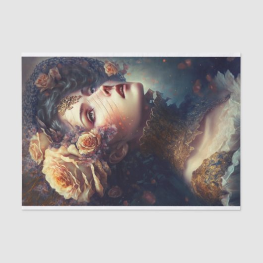 Rose Maiden Seidenpapier (Vorderseite)