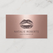 Rose Makeup Artist Visitenkarte (Vorderseite)