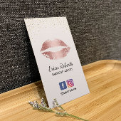 Rose Makeup Artist Visitenkarte
