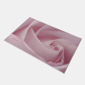 Rose Makro-Blume Fußmatte (Schrägansicht)