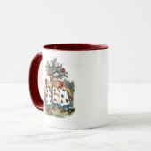 Rose malen - Alice im Wunderland Tasse (Vorderseite Links)