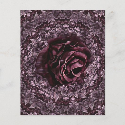 Rose Mandala (Vorderseite)
