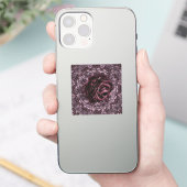 Rose Mandala Aufkleber (Telefon)