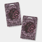 Rose Mandala Ausweis (Vorder- & Rückseite)