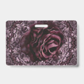 Rose Mandala  Ausweis (Rückseite)