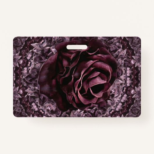 Rose Mandala  Ausweis (Vorderseite)