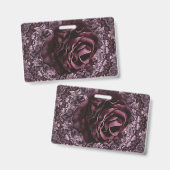 Rose Mandala Ausweis (Vorder- & Rückseite)