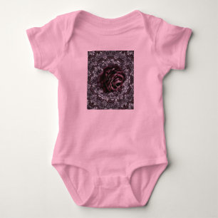Rose Mandala Baby Strampler