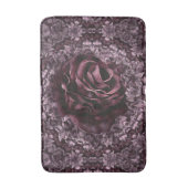 Rose Mandala Badematte (Vorderseite Vertikal)