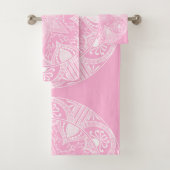 Rose Mandala Badhandtuch Set (Insitu)