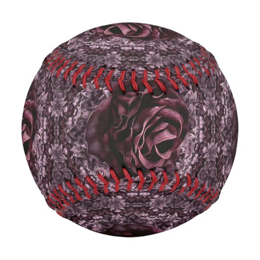 Rose Mandala Baseball (Rückseite)
