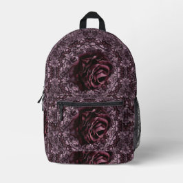 Rose Mandala Bedruckter Rucksack