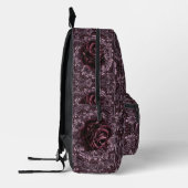 Rose Mandala Bedruckter Rucksack (Links)