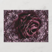 Rose Mandala Begleitkarte (Vorderseite)