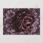 Rose Mandala Begleitkarte (Rückseite)