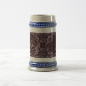 Rose Mandala Bierglas (Mittel)